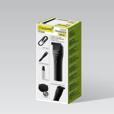 Trymer do włosów USB MAESTRO MR-641 Trymer do włosów USB MAESTRO MR-641