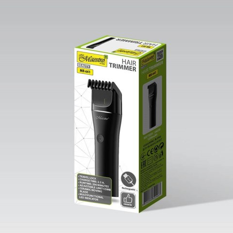 Trymer do włosów USB MAESTRO MR-641 Trymer do włosów USB MAESTRO MR-641