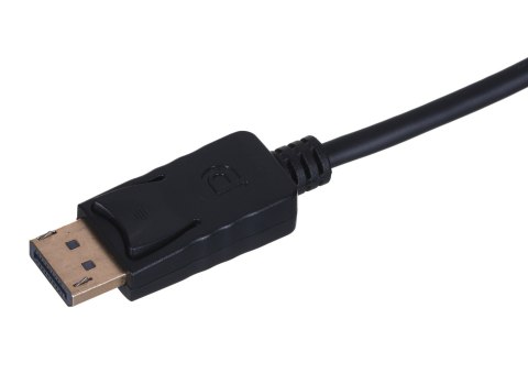 Kabel SAVIO CL-56 (DisplayPort M - HDMI Typ A; 1,5m; kolor czarny) Kabel SAVIO CL-56 (DisplayPort M - HDMI Typ A; 1,5m; kolor czarny)