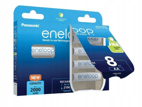 PANASONIC ENELOOP AA 2000mAh 8 szt PANASONIC ENELOOP AA 2000mAh 8 szt