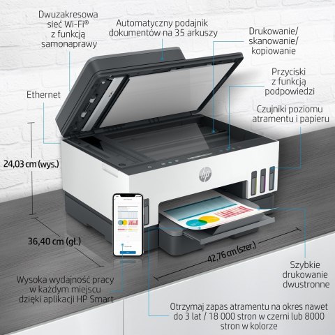 URZĄDZ. WIELOF. HP Smart Tank 750 All-in-One 6UU47A