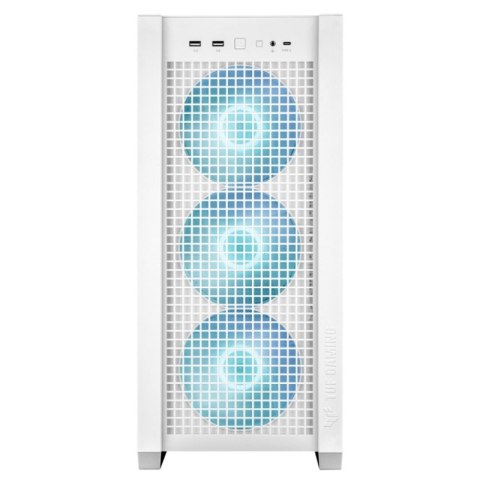 Obudowa ASUS TUF GAMING GT302 TG ARGB WHITE Obudowa ASUS TUF GAMING GT302 TG ARGB WHITE