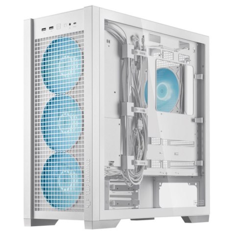 Obudowa ASUS TUF GAMING GT302 TG ARGB WHITE Obudowa ASUS TUF GAMING GT302 TG ARGB WHITE