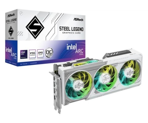 Karta graficzna ASROCK B580 STEEL LEGEND OC 12GB GDDR6 (B580 SL 12GO) Karta graficzna ASROCK B580 STEEL LEGEND OC 12GB GDDR6 (B580 SL 12GO)