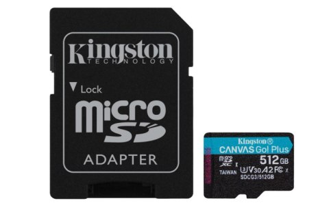 Karta pamięci KINGSTON 512 GB Adapter SD Karta pamięci KINGSTON 512 GB Adapter SD