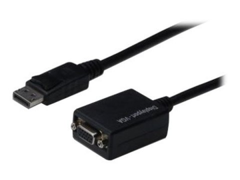 Adapter ASSMANN AK-340410-001-S DisplayPort - VGA Adapter ASSMANN AK-340410-001-S DisplayPort - VGA