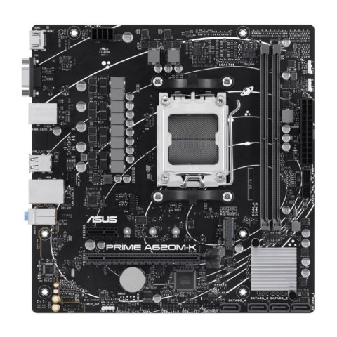 Płyta główna ASUS PRIME A620M-K (Socket AM5 /micro ATX) Płyta główna ASUS PRIME A620M-K (Socket AM5 /micro ATX)