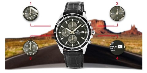 Zegarek Męski CASIO EDIFICE EFR-526L-1AVUEF 10 BAR