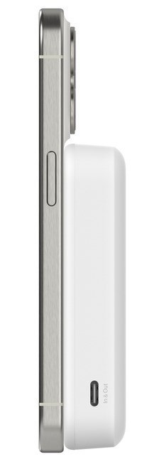 BELKIN POWERBANK MAGSAFE 10000 MAH, 15W, QI2, WHT BELKIN POWERBANK MAGSAFE 10000 MAH, 15W, QI2, WHT