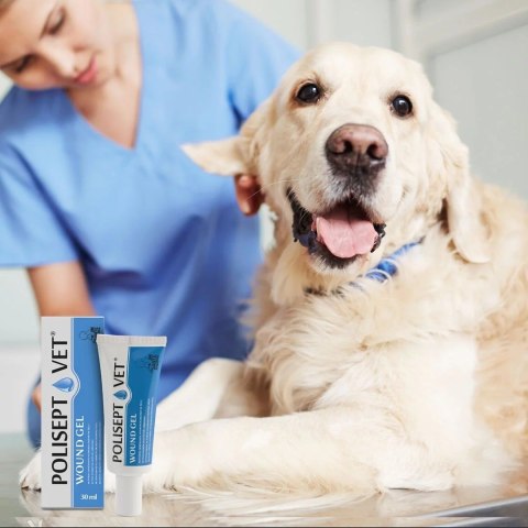 JM SANTE POLISEPT VET GEL opatrunek żelowy 30ml JM SANTE POLISEPT VET GEL opatrunek żelowy 30ml