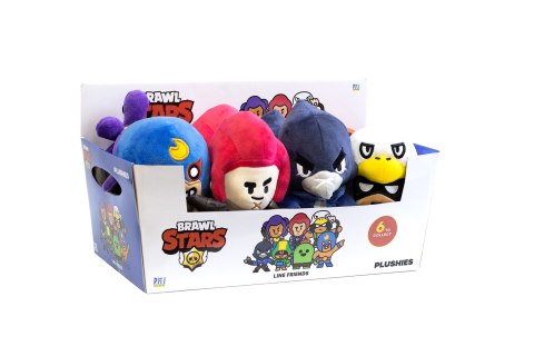 BRAWL STARS S1 PLUSHIES 16,5cm - DISPLAY 8 PCS. BRAWL STARS S1 PLUSHIES 16,5cm - DISPLAY 8 PCS.