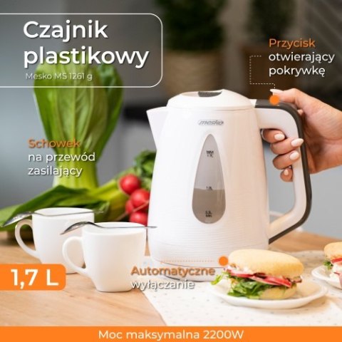 Czajnik plastikowy 1,7 L Czajnik plastikowy 1,7 L