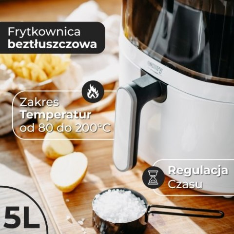 Frytkownica beztłuszczowa - 12 programów 5,0 L - Airfryer Frytkownica beztłuszczowa - 12 programów 5,0 L - Airfryer
