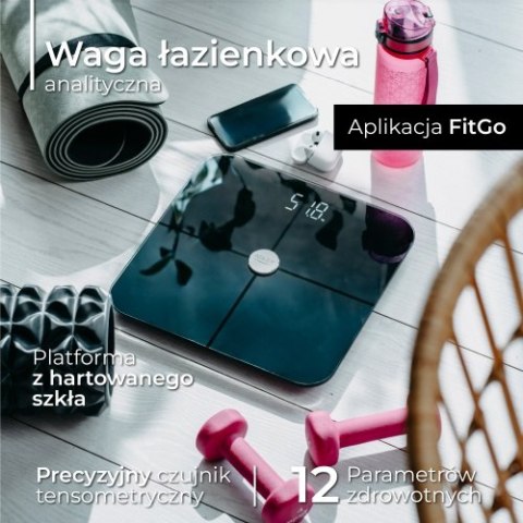 Waga łazienkowa analityczna - Smart - aplikacja FitGo Waga łazienkowa analityczna - Smart - aplikacja FitGo