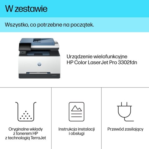 Urzadzenie wielofunkc.HP Color LaserJet Pro 3302fdn Urzadzenie wielofunkc.HP Color LaserJet Pro 3302fdn