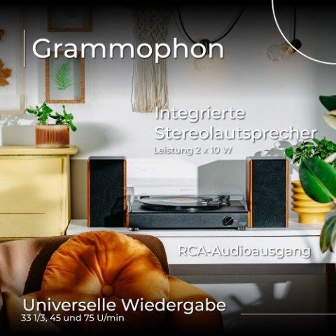 Gramofon z USB i Bluetooth Gramofon z USB i Bluetooth