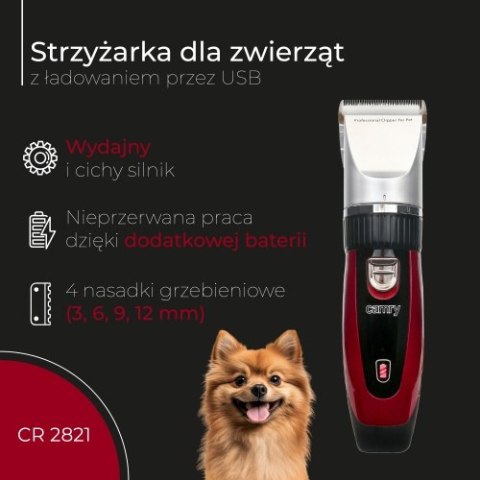 Strzyżarka dla zwierząt z ładowaniem przez USB Strzyżarka dla zwierząt z ładowaniem przez USB