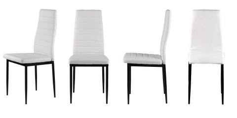 KRZESŁA TAPICEROWANE 4X KRZESŁO DO SALONU JADALNI MODERNHOME KRZESŁA TAPICEROWANE 4X KRZESŁO DO SALONU JADALNI MODERNHOME