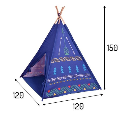 Namiot namiocik tipi wigwam domek dla dzieci fioletowy Ecotoys