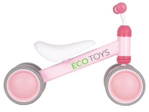 Rowerek biegowy mini rower Practise Pink Ecotoys