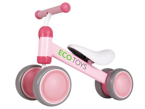 Rowerek biegowy mini rower Practise Pink Ecotoys