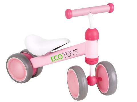 Rowerek biegowy mini rower Practise Pink Ecotoys