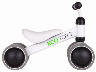 Rowerek biegowy mini rower Practise White Ecotoys