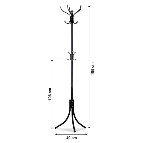 Wieszak na ubrania stojący