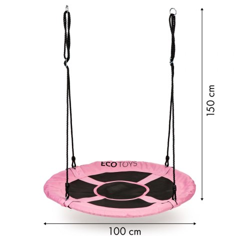 Huśtawka ogrodowa bocianie gniazdo 100cm ECOTOYS