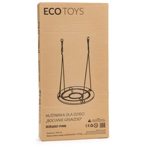 Huśtawka ogrodowa bocianie gniazdo 100cm ECOTOYS