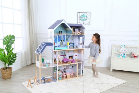 Domek dla lalek xxl Rezydencja Maya 28 el. Ecotoys