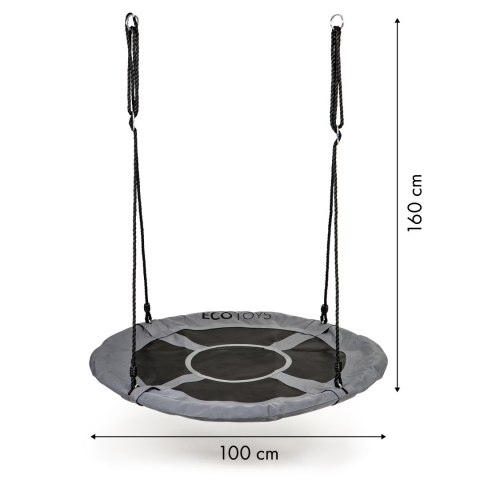 Huśtawka ogrodowa bocianie gniazdo 110 cm 150kg