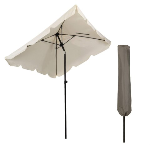 Parasol ogrodowy skośny składany regulacja 200x200