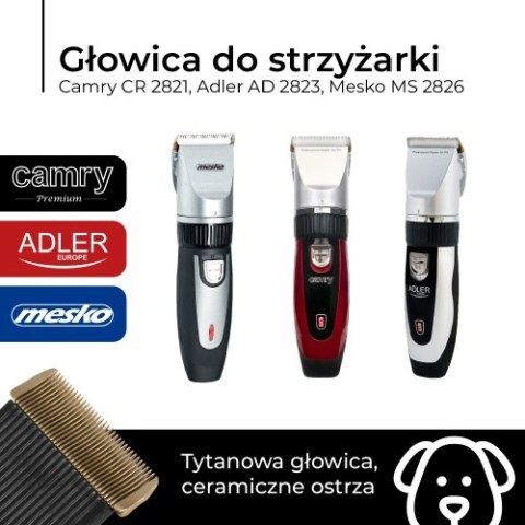 Strzyżarka /Głowica do Camry CR2821,Adler AD2823, Mesko MS2826 Strzyżarka /Głowica do Camry CR2821,Adler AD2823, Mesko MS2826