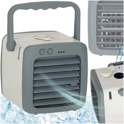 Mini klimatyzator wentylator nawilżacz powietrza na wodę z rączką Mini klimatyzator wentylator nawilżacz powietrza na wodę z rączką