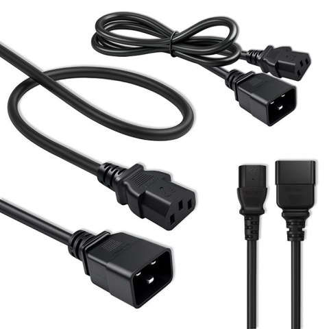 Qoltec Kabel zasilający do UPS | C20/C13 | 1.2m Qoltec Kabel zasilający do UPS | C20/C13 | 1.2m