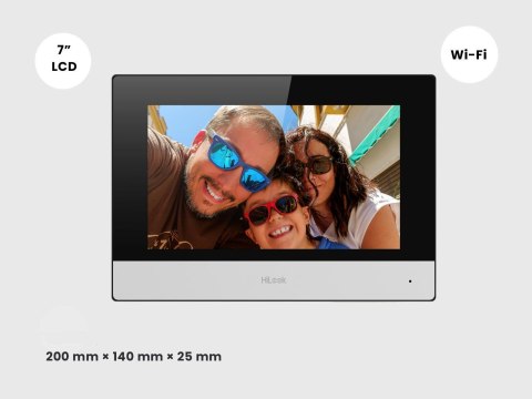 Zestaw wideodomofonowy IP Hilook by Hikvision IP-VIS-SLIM Zestaw wideodomofonowy IP Hilook by Hikvision IP-VIS-SLIM