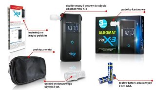 Alkomat elektrochemiczny AlcoFind PRO-X-3