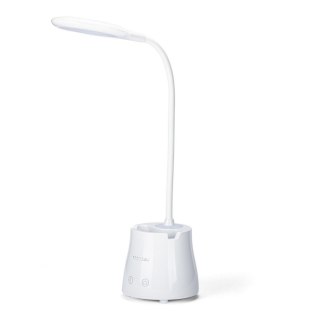 Lampka biurkowa LED Montis MT043 akumulatorowa, USB, biała