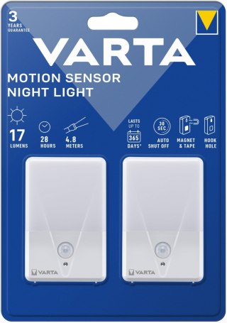 Lampka nocna VARTA z czujnikiem ruchu MOTION SENSOR NIGHT LIGHT value pack