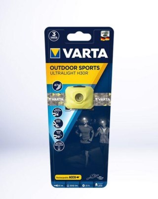 Latarka VARTA Outdoor Sports ULTRALIGHT H30R LED Lime