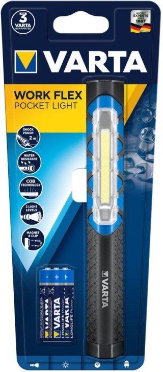 Latarka VARTA Work Flex Pocket Light 3xAAA