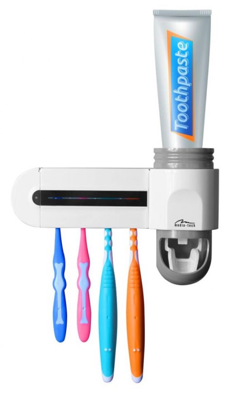 Uchwyt sterylizacyjny UV dla 4 szczoteczek do zębów Media-Tech Toothbrush Sterilizer UV MT6508