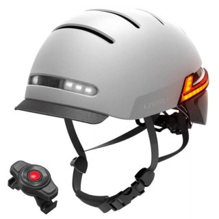 Kask rowerowy miejski Livall BH51M Neo BT/LED/SOS 54-58cm szary