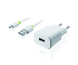 Ładowarka sieciowa iBOX C-31, 2A, kabel microUSB