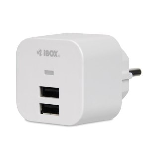 Ładowarka sieciowa iBOX C-34, 2xUSB, 2,1A