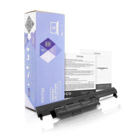 Bateria Mitsu do notebooka Asus A55, K45, K55 (10.8V-11.1V) (4400 mAh)