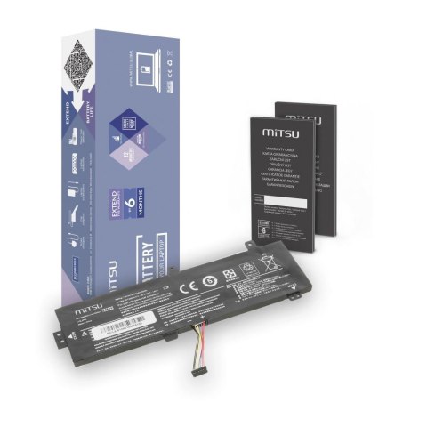Bateria Mitsu do notebooka Lenovo IdeaPad 510-15ISK (7.4V-7.6V) (3950 mAh) Bateria Mitsu do notebooka Lenovo IdeaPad 510-15ISK (7.4V-7.6V) (3950 mAh)