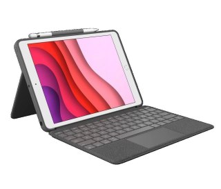 Etui Logitech do iPada (7th gen) COMBO TOUCH z klawiaturą grafitowe 10,5"