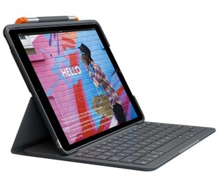 Etui Logitech do iPada (7th gen) SLIM FOLIO z klawiaturą grafitowe